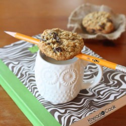 Oatmeal Chocolate Chip Flax Cookies