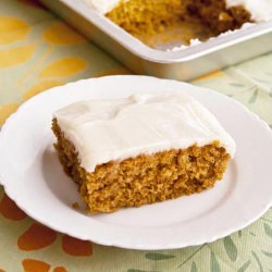 Pumpkin Sheet Cake