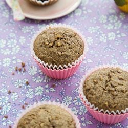 Buckwheat Apple Muffins