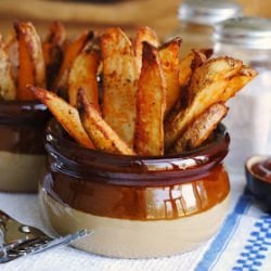 Malt Vinegar Oven Fries