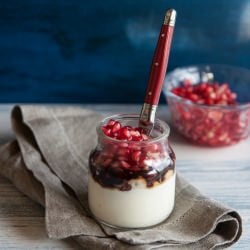 Yogurt, Date Syrup and Pomegranate