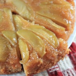 Maple Apple Upside Down Cake