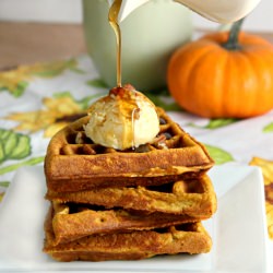 Pumpkin Waffles