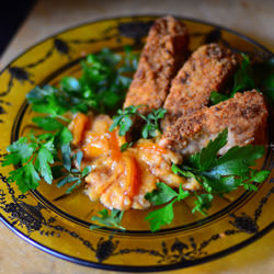 Crisp Tuna and Cremone Mustard