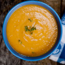 Spur of the Moment Carrot Soup