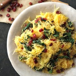 Spaghetti Squash Chard