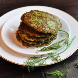 Savoury Zucchini Pancakes
