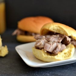 Slow Cooker Pulled Apple Pork