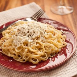 Pasta Browned Butter and Mizthra