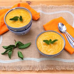 Ginger Carrot & Sweet Potato Bisque