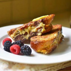 Banana Stuffed French Toast