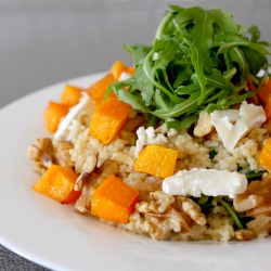 Bulgur Salad with Roasted Squash