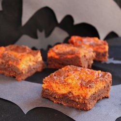 Marscapone Ginger Brownies