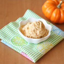 Pumpkin Frozen Yogurt