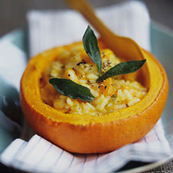Vegetarian Risotto with Pumpkin