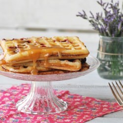 Blueberry and Lemon Waffles