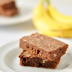 Banana Fudge Brownies