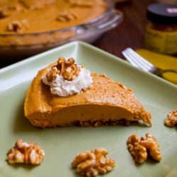 Walnut Pumpkin Pie