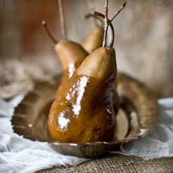 Caramel Toffee Pears