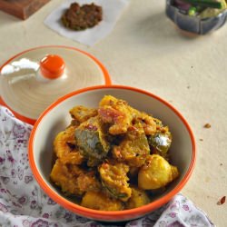 Pumpkin Curry with Shrimp