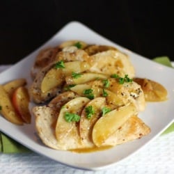 Apple Cider Glazed Chicken