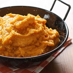 Garlic Sweet Potato Mash