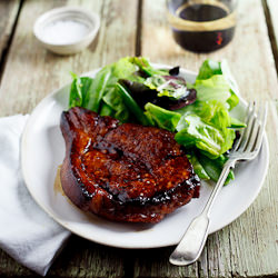 Sticky Honey & Soy Pork Chops
