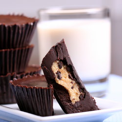 Raw Tahini Butter Chocolate Cups