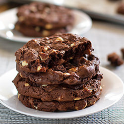 Double Chocolate Cake Mix Cookies