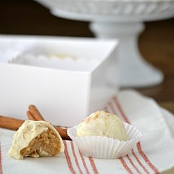 Apple Cinnamon Truffles