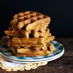 Pumpkin-Beer Waffles