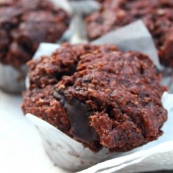 Choco Coconut Banana Muffins