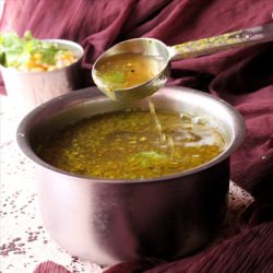 Sweet Corn Coriander Rasam