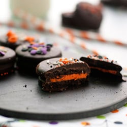 Salted Chocolate Covered Oreos