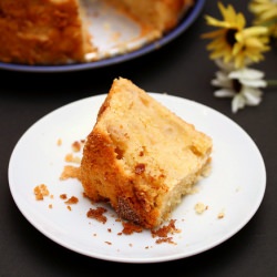 Light Cinnamon Apple Cake
