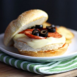 Pizza Turkey Burgers