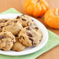 Pumpkin Chocolate Chip Cookies