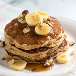Buttermilk Banana Pancakes