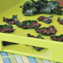 Chocolate Dipped Kale Chips