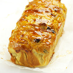 Cherries and Apple Brioche