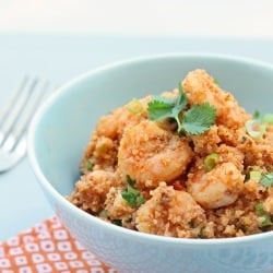 Shrimp & Chorizo Dirty “Rice”