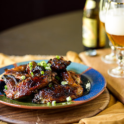 Garlic-Soy Turkey Wings