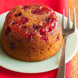 Cranberry Gingerbread Cake