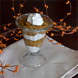 Pumpkin Chia Pudding Parfaits
