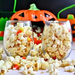 Halloween Movie Night Popcorn