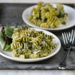 Double Spinach Pasta Casserole
