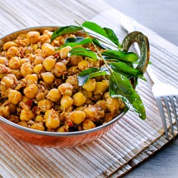 Chana Sukka Chickpea Coconut Curry