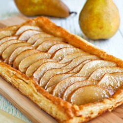 Ginger Pear Tart