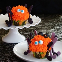 Spooky Spider Cupcakes