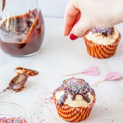 Confetti Cheesecake Cupcakes